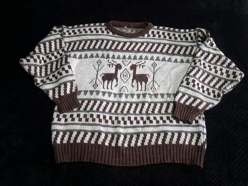 Vintage jumper nordic - jumper,