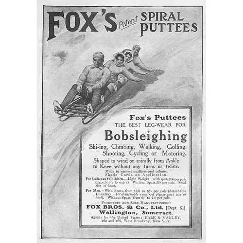 Fox spiral puttees bobsleigh - fox's,