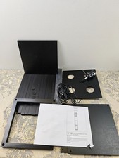 PULUOMIS Floor Lamp with Shelves, 3 Layers Wooden Shelf Standing Light (READ)