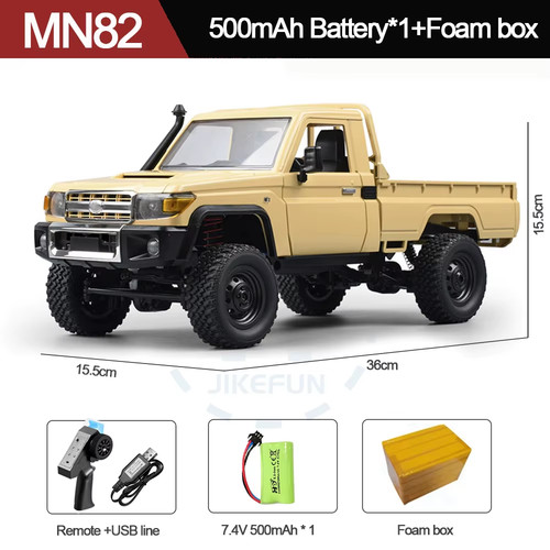 Mn82s crawler 12 full - mn82s, rc