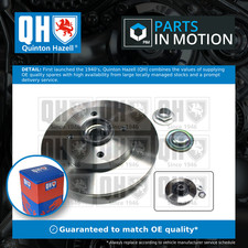 2x Brake Discs Pair Solid fits