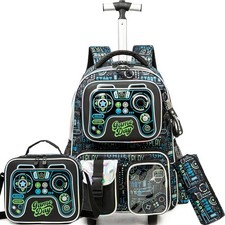 Girls Rolling Backpack with