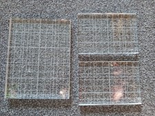 Set of 3 Clear Acrylic