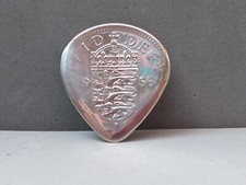 1956 English One Shilling Coin Plectrum pick