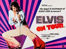 ELVIS ON TOUR 1972 UK Quad