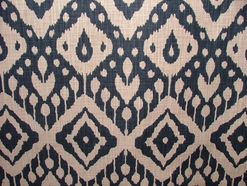 Woven cotton curtain - woven, fabric