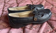 Ladies Hotter Black Shoes Size 5