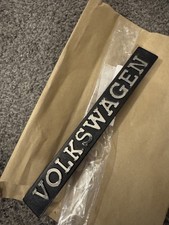 Mk1 Golf Tintop Rear Badge ‘VOLKSWAGEN’ 171853685A OEM GTI 