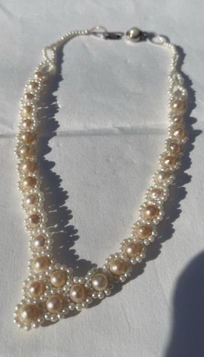 White cream faux - &,