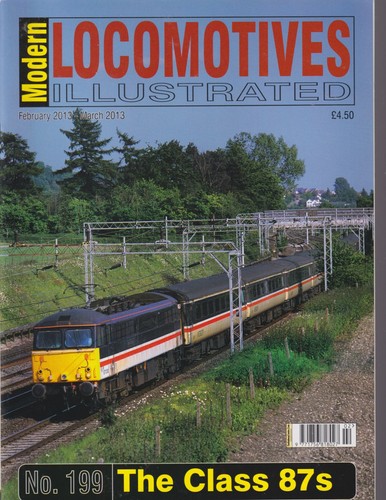 Modern locomotives illustrated - locomotives,