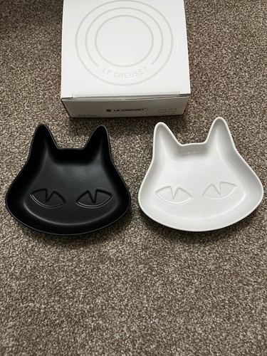 Creuset cat plates 14cm - 2, x