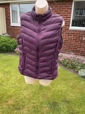 M&S STORMWEAR LIGHTWEIGHT PADDED GILET SIZE 10