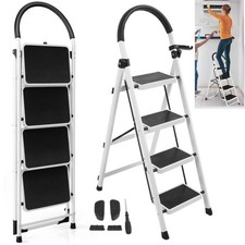 STEEL FRAME 4 WIDE TREAD STEP