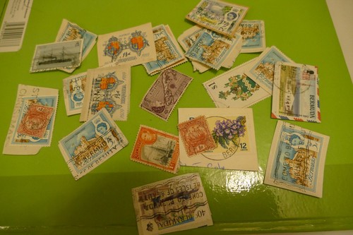 Bermuda used postage - 22,
