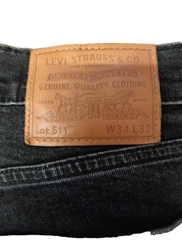 Levis 511 black jeans - levis,