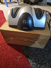 VOCHE® PROFESSIONAL ELECTRIC KNIFE SCISSOR SHARPENER 2 STAGE SHARPENING GRINDER