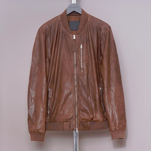All saints leather jacket - all,