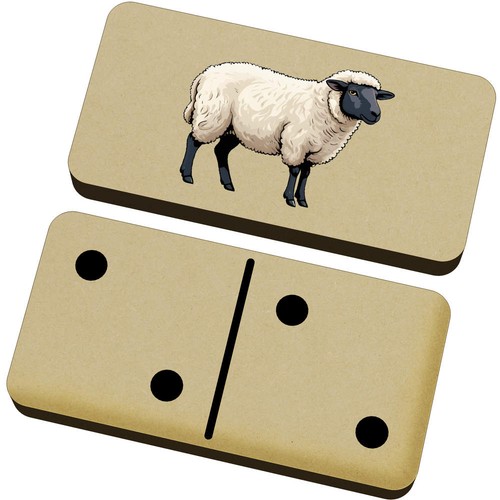 Suffolk sheep domino set - 'suffolk, sheep'