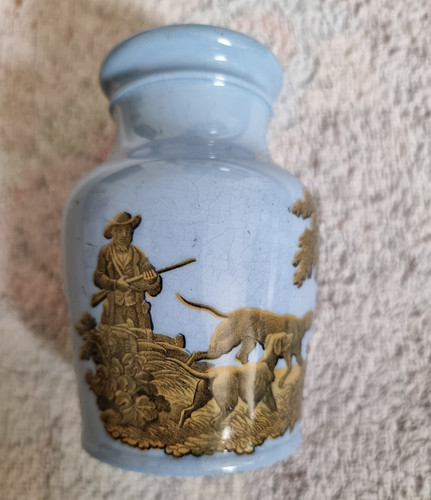 Victorian prattware hunting - victorian,