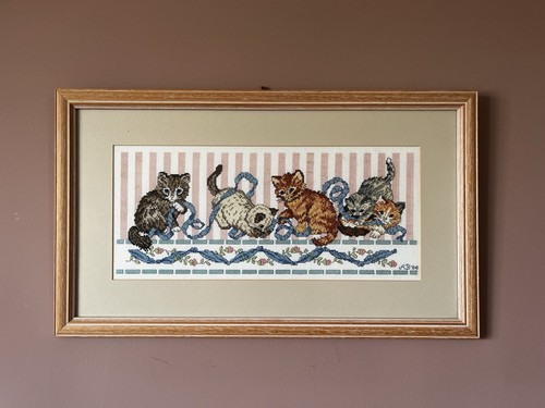 Framed cats kittens - framed, cats/kittens