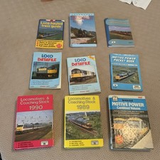 Job Lot Railway Books x9 See Details For Info (KS)