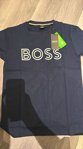 Boss men navy logo crew - boss,