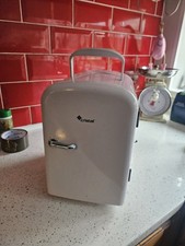 White 4 litre mini fridge Car