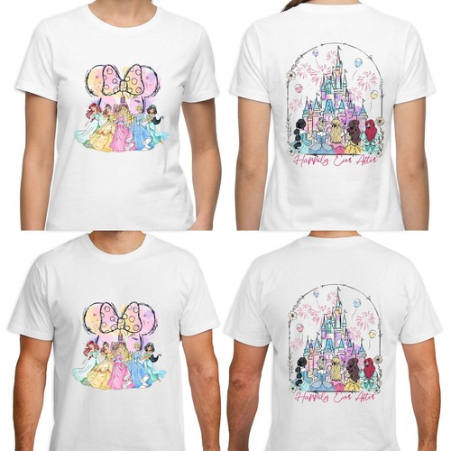 Disney princess castle shirt - princess, t-shirt