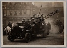 Military Photograph Print Royal Artillery Regiment 53rd Brigade Mayors Show 1924
