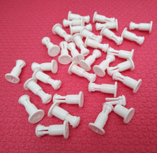 PLASTIC BINDING 32 SCREWS  WHITE SIZE 30mm MULTIUSE