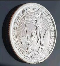 Britannia 2025 1/4oz Silver Bullion Coin