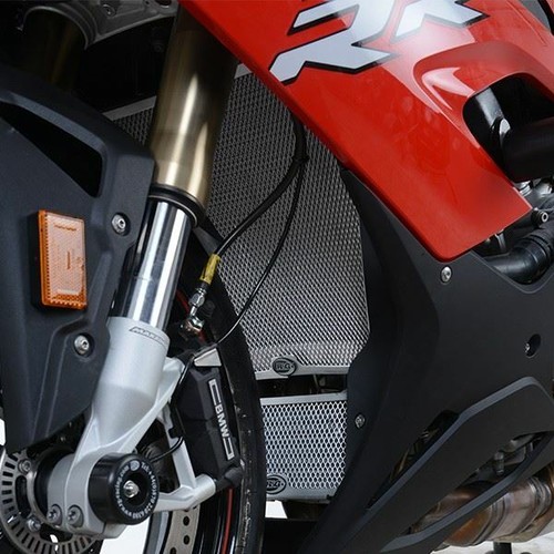 Oil cooler guard titanium - cooler,