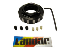 Headset Locking Nut Raleigh Burner Old School BMX Landar Genuine 80's Nos Black