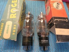 Radio tubes Two 6BG6G Philco