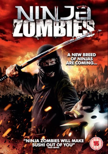 Ninja zombies dvd - zombies,
