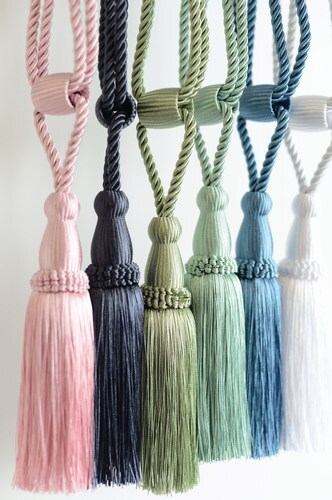 Monaco tassel rope curtain - 2,