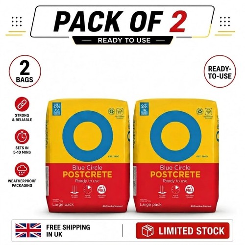 Blue circle postcrete - 2x, 20kg