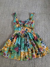 Hearts and Roses Mini Dress Nwot Size 10 Rockabilly Style