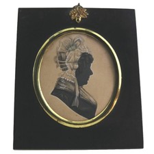 Antique Georgian painted  Wood