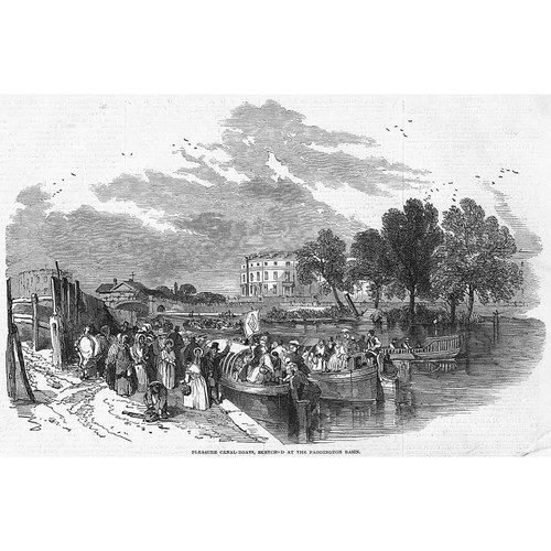 London pleasure canal boats - canal,