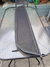 WIND DEFLECTOR FITS PEUGEOT 207 CC 2006-2014 BLACK WINDSTOP WINDBLOCKER APERTA