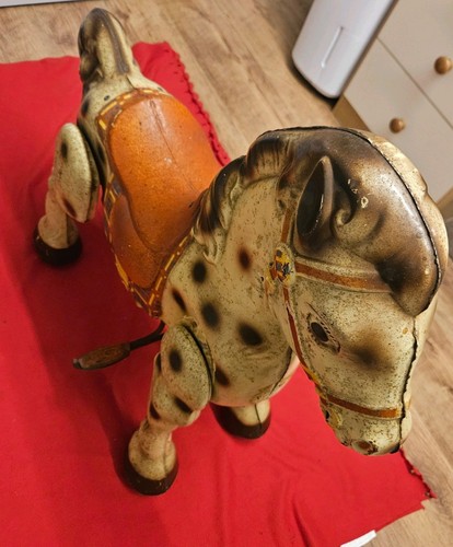 Vintage mobo tin metal riding - tin,