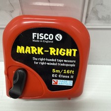 Fisco Mark Right 5m/16ft Tape