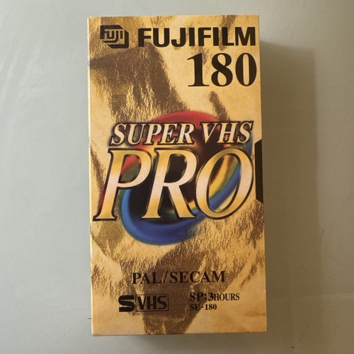 Fujifilm super vhs pro 180 - fujifilm,