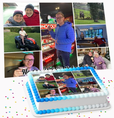 Photo collage birthday or - birthday,