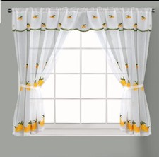 New Kitchen Curtain Rod Pocket