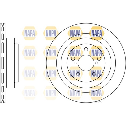 Brake discs vented - discs, for