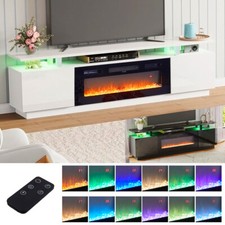 Electric Fireplace w/ 70" TV