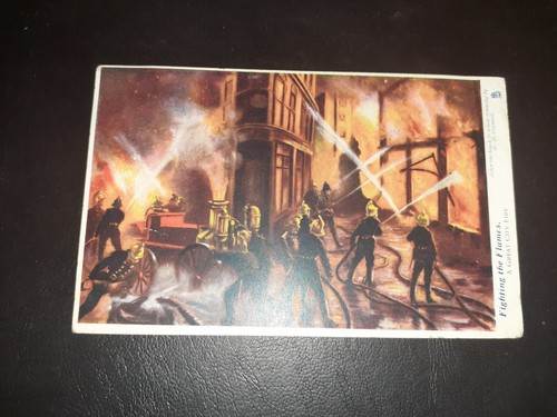 Artist drawn firemen fire - drawn,, /