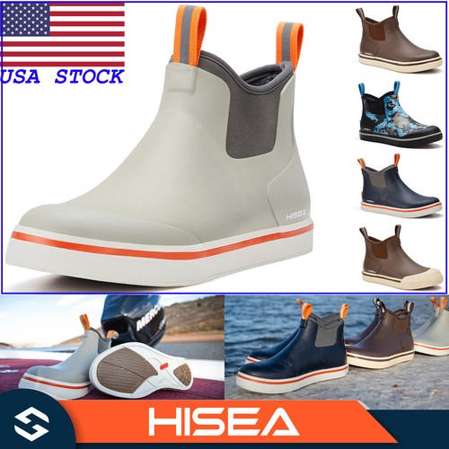 Hisea men ankle - deck, boots